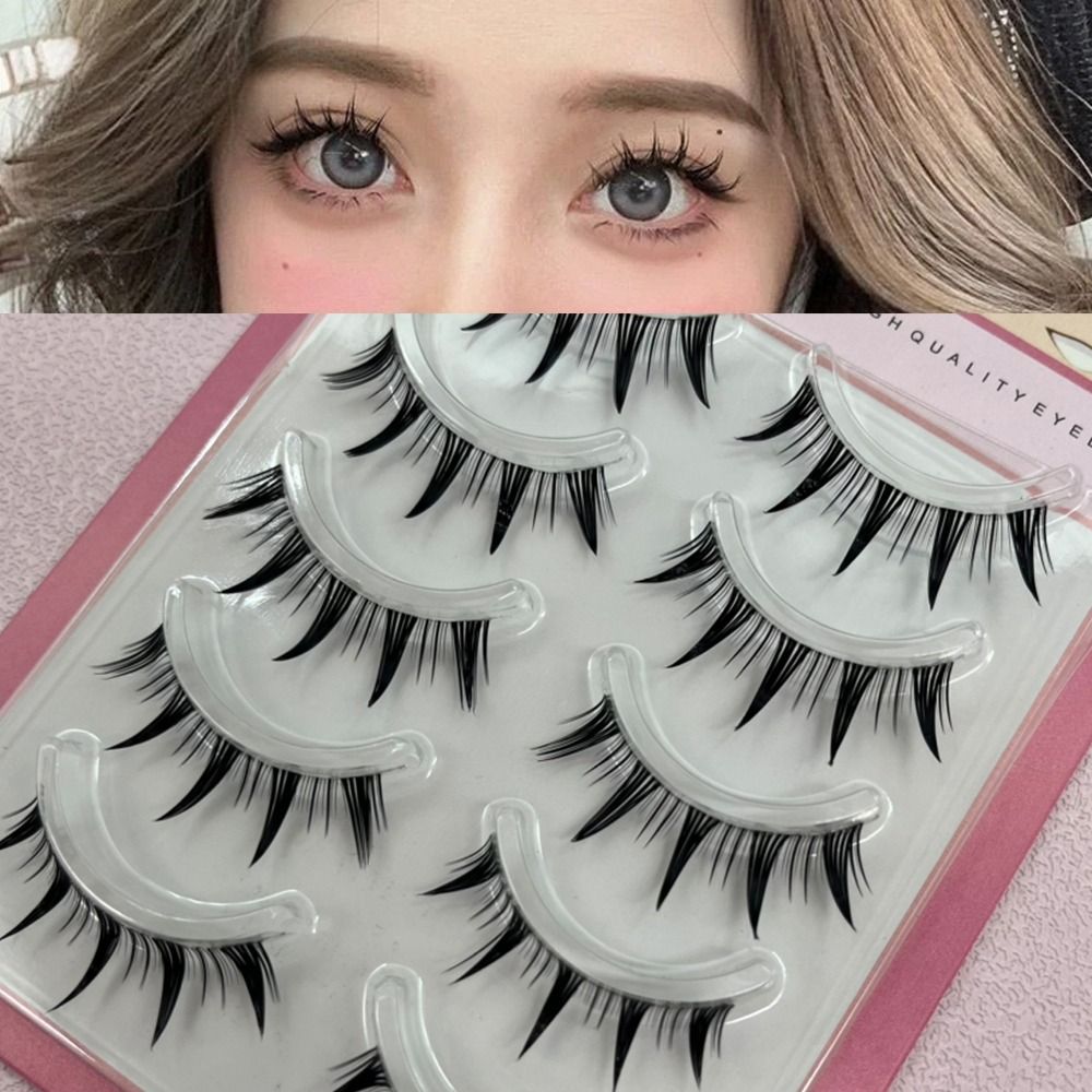 Eyelash Extension Japanese - 5 Par Japońskie Sztuczne Rzęsy Cosplay