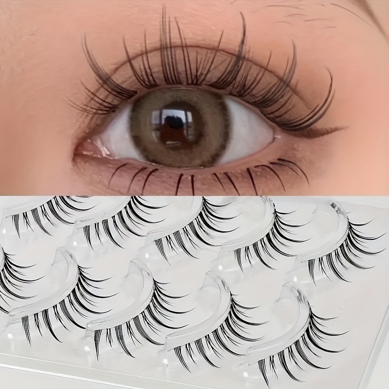 Eyelash Extension Japanese - 5 Par Sztucznych Rzęs Damskie Naturalne