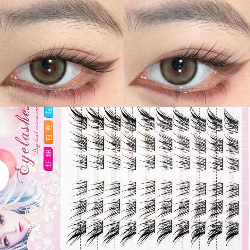 Kępki rzęs 3D Cat Eye, rzęsy w – Eyelash Extension C Curl recenzja i cena