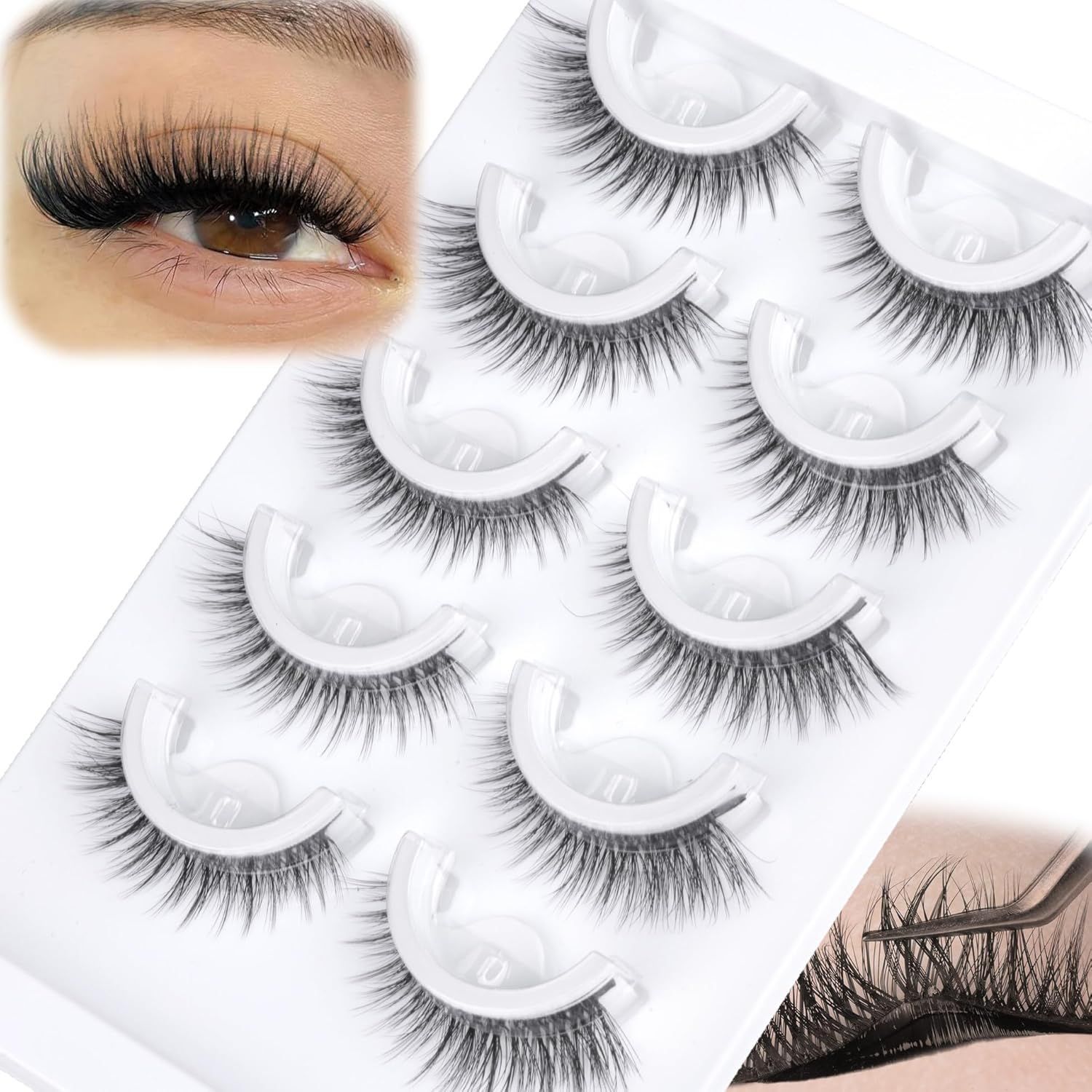 5 Par Gotowych do Użytku Półsz – Eyelash Extension Japanese recenzja i cena