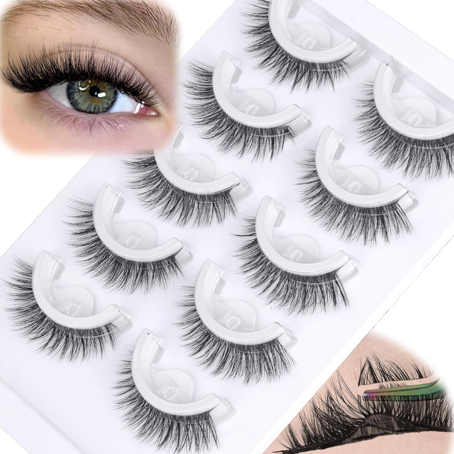 5 Par Gotowych do Użytku Półsz – Eyelash Extension Japanese recenzja i cena