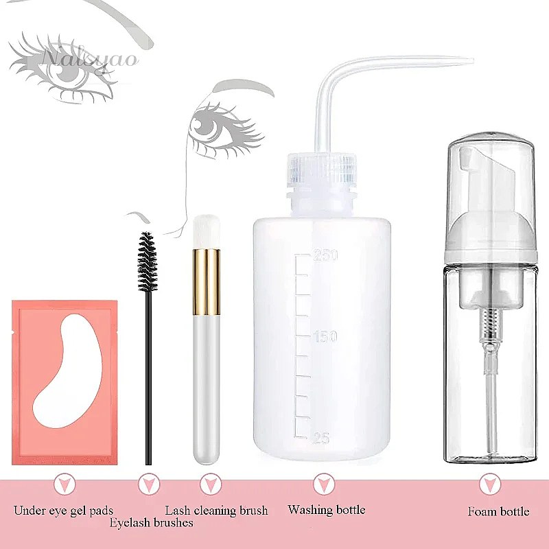 Zestaw do czyszczenia rzęs po  – Eyelash Extension Wash recenzja i cena