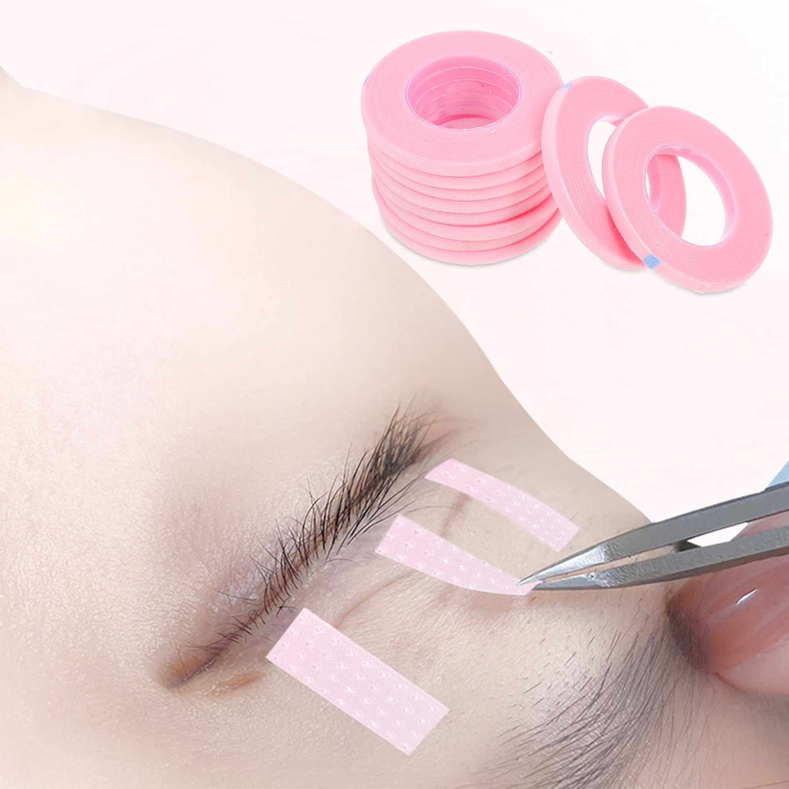 10 rolek taśmy do przedłużania – Eyelash Extension For No Eyelid recenzja i cena