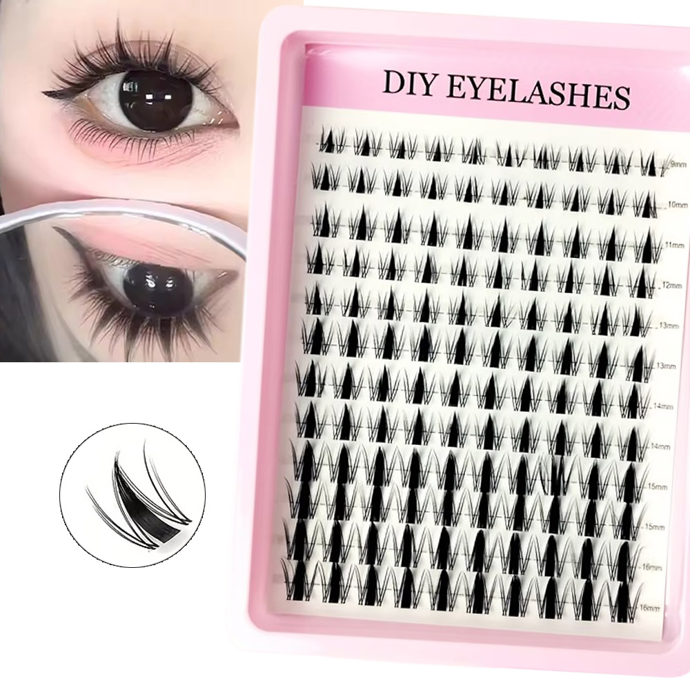 120 szt. Sztuczne rzęsy Fairy  – Eyelash Extension Wet Look recenzja i cena