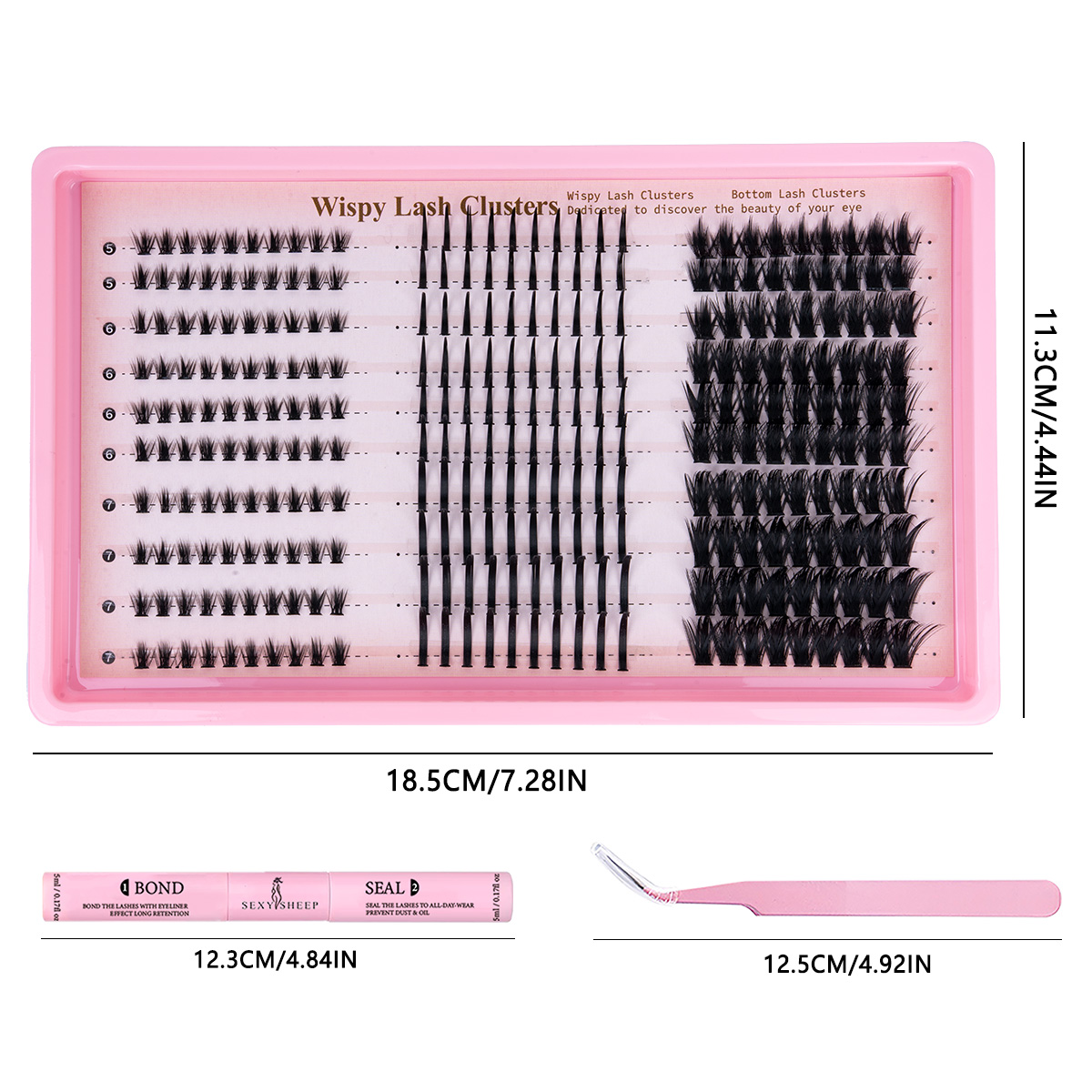 Zestaw do przedłużania rzęs w  – Eyelash Extension C Curl recenzja i cena