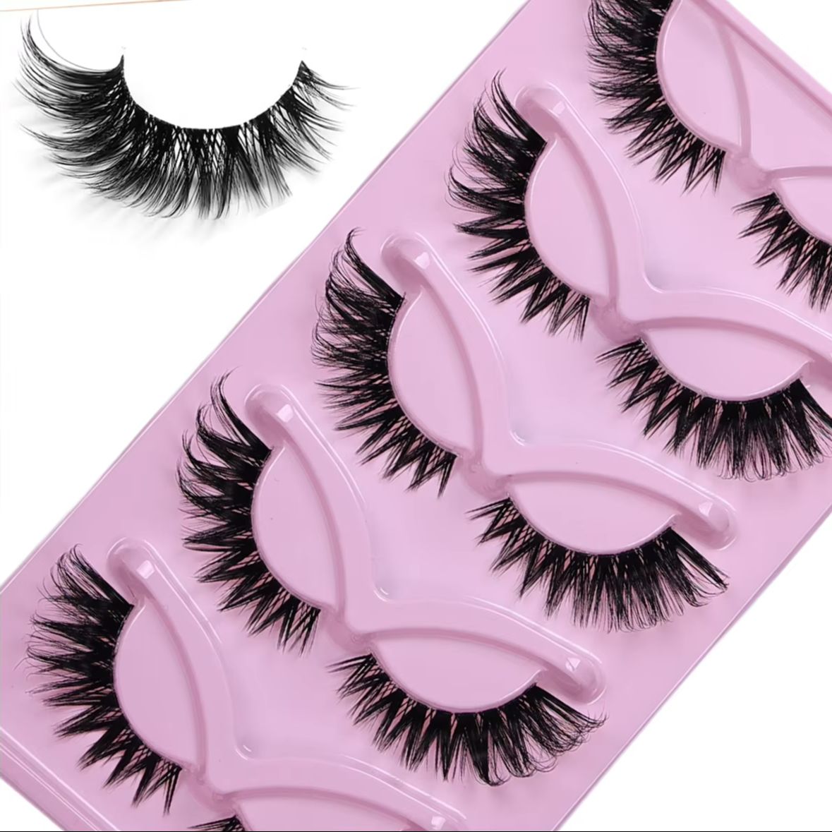5 Par Sztucznych Rzęs w Stylu  – Eyelash Extension Volume Cat Eye recenzja i cena