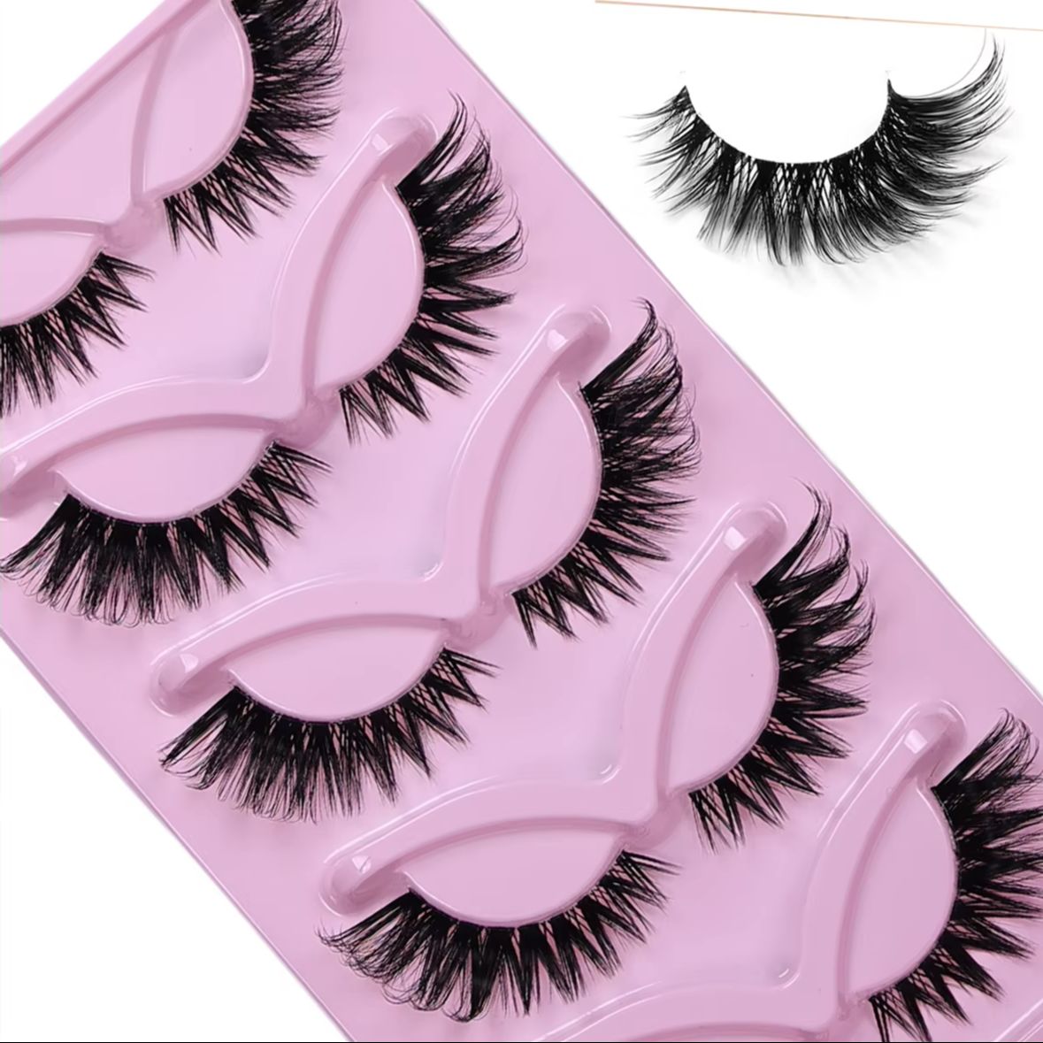 5 Par Sztucznych Rzęs w Stylu  – Eyelash Extension Volume Cat Eye recenzja i cena