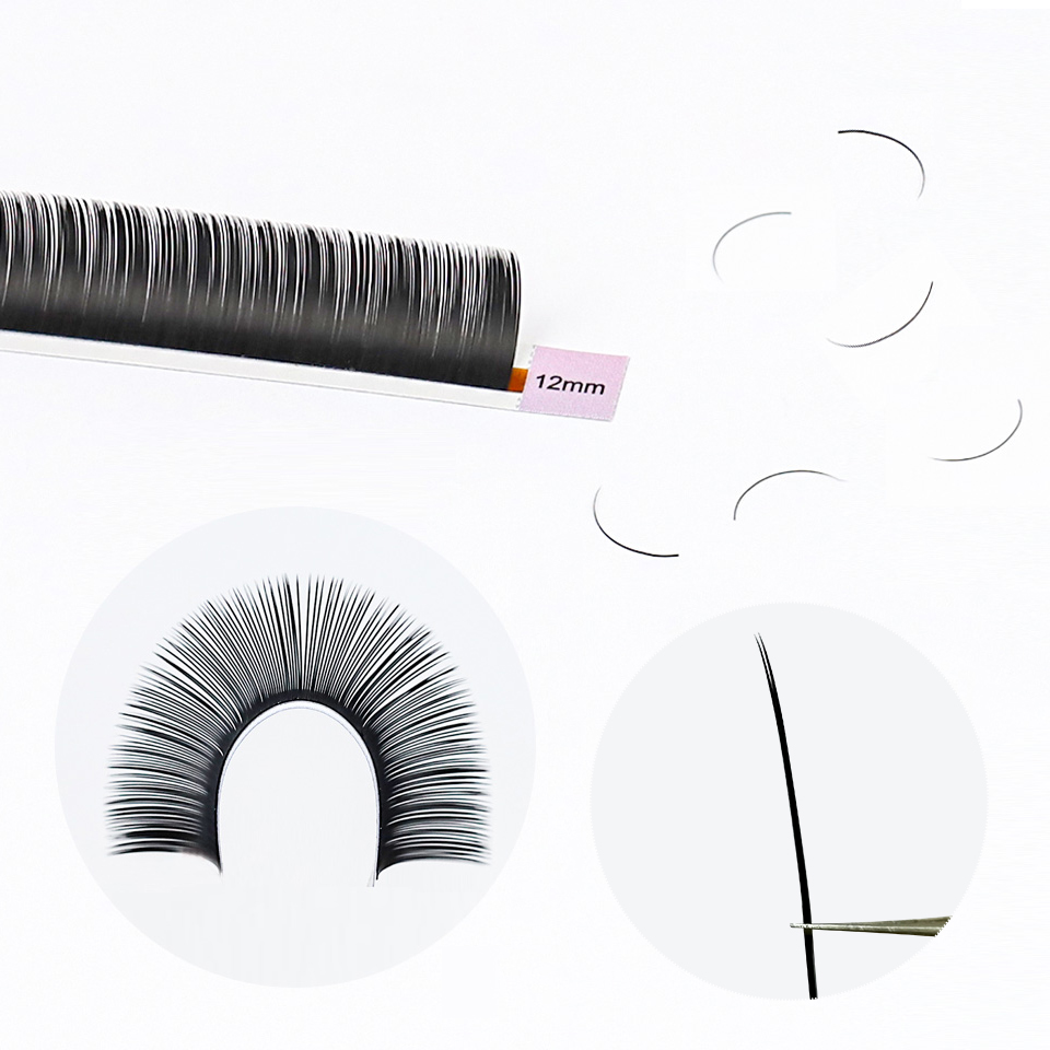 Sztuczne rzęsy AGUUD, imitując – Eyelash Extension C Curl recenzja i cena
