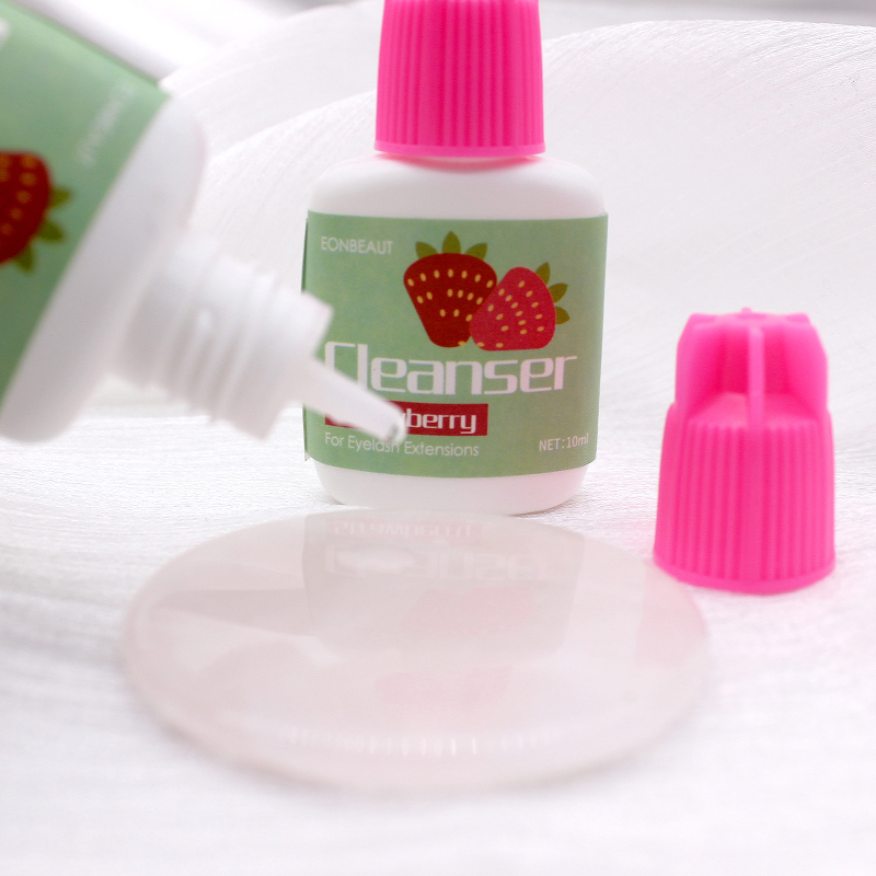 5 butelek EONBEAUT do przedłuż – Eyelash Extension Wash recenzja i cena